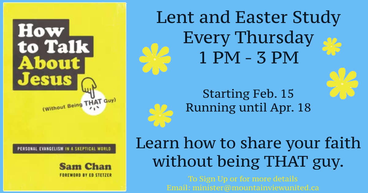 Lent and Easter Study: How to Talk About Jesus without Being THAT Guy